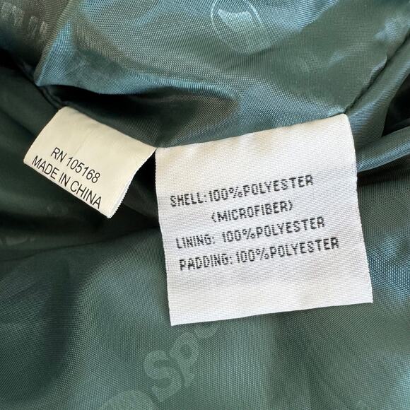 Riding Sport Women's Equestrian Wear Hunter Green Quilted Puffer Vest XL - Picture 8 of 9